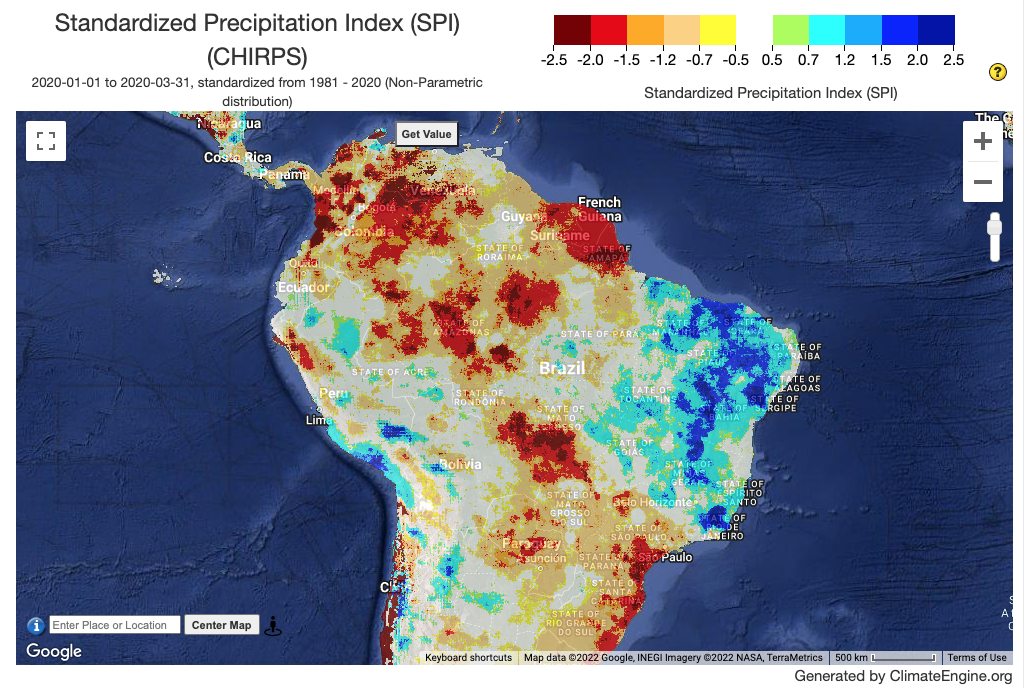 ClimateEngine_CHIRPS_SPI3_Mar2020