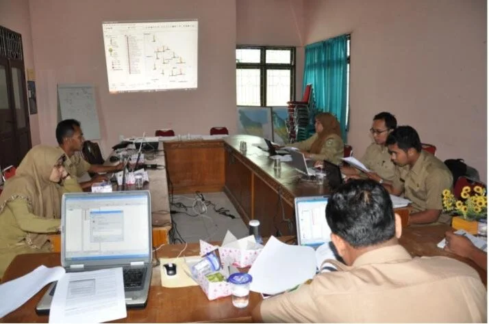 GIS training in Pidie