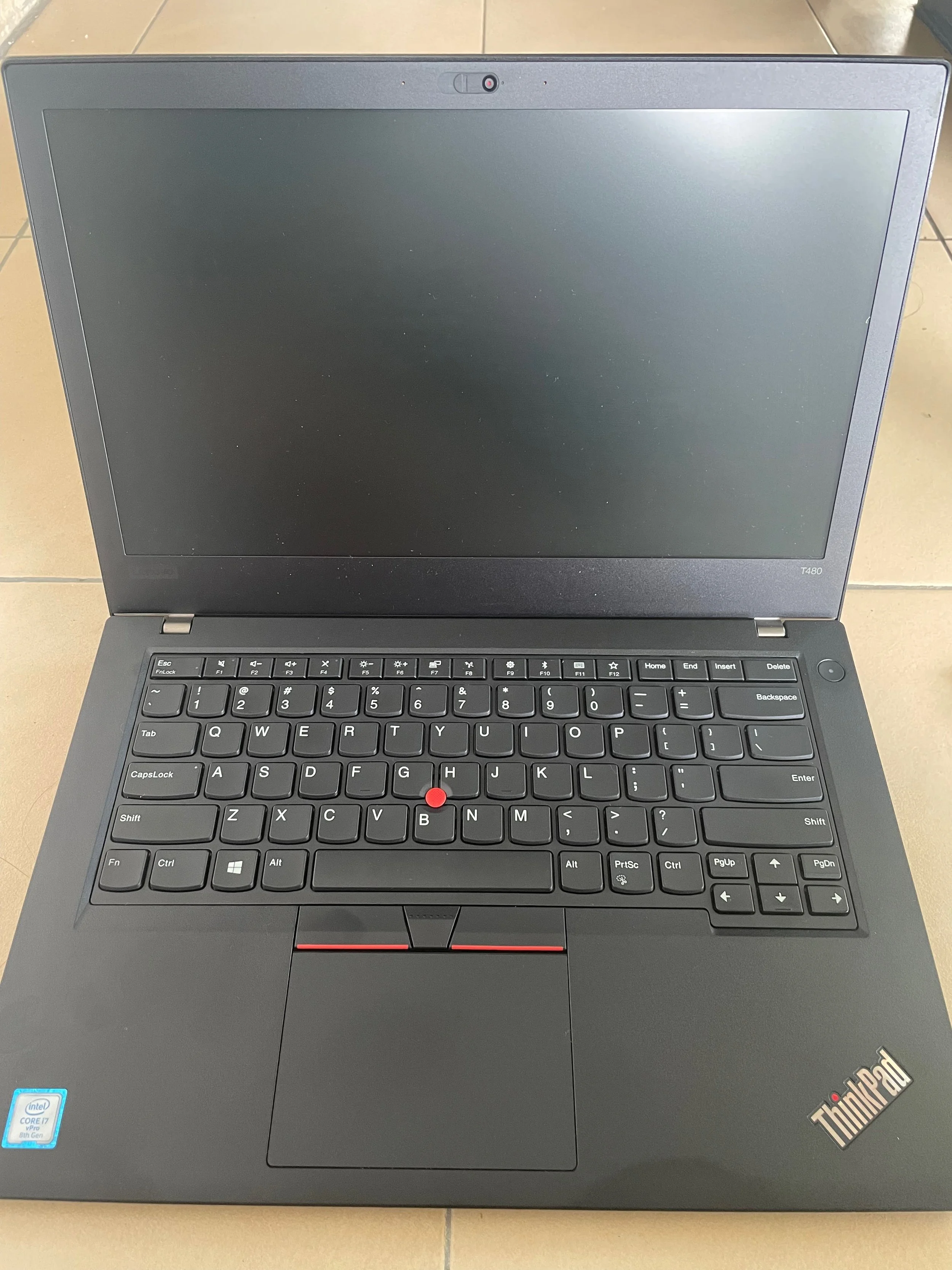 Unboxing the T480